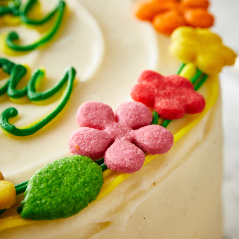 Flower Border Cake - Image 3