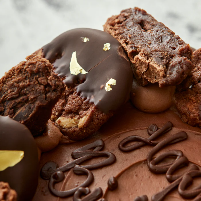 Inscribed Chocolate Lover's Cake - Image 3