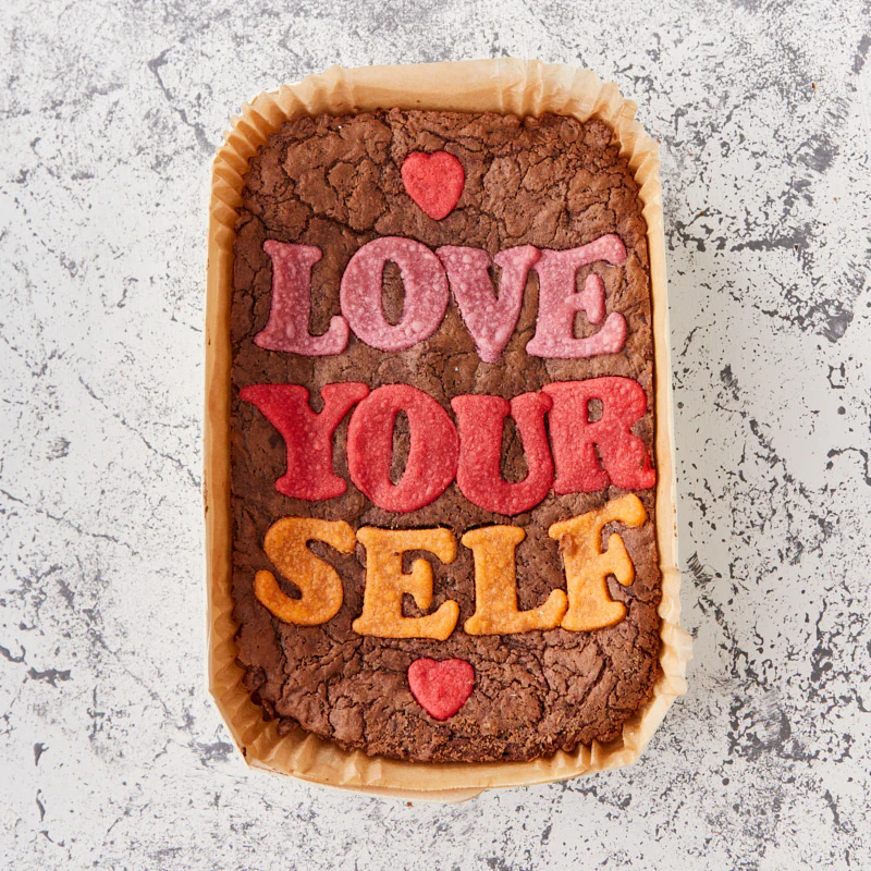 Love Yourself Brownie Slab - Image 4