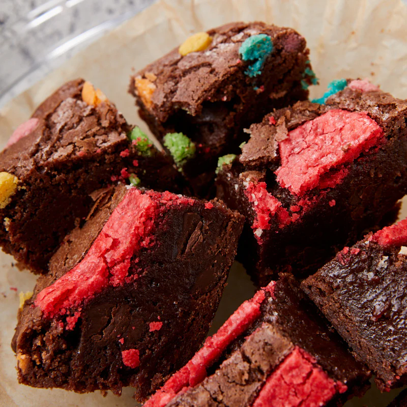 Mini Numbered Brownie Slab & Cake - Image 3