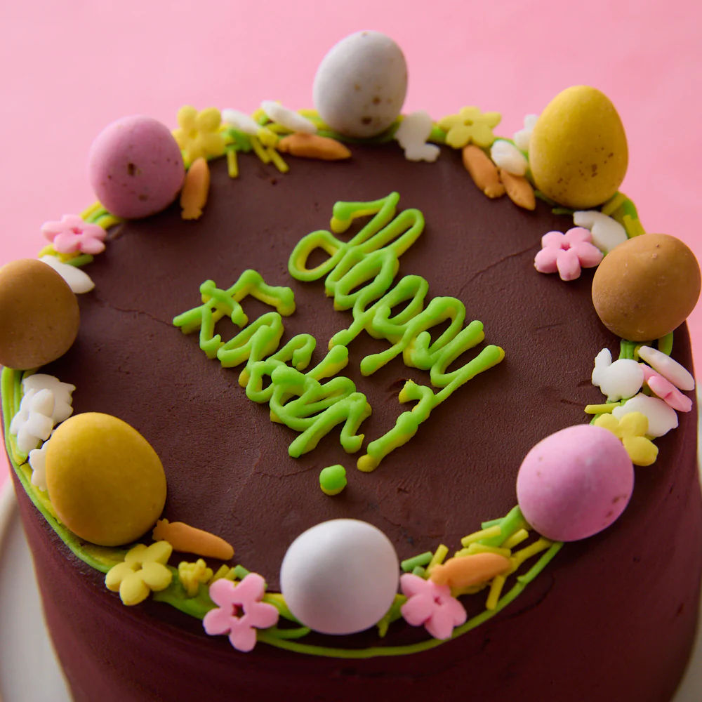 Mini Vegan Personalised Easter Cake - Image 3