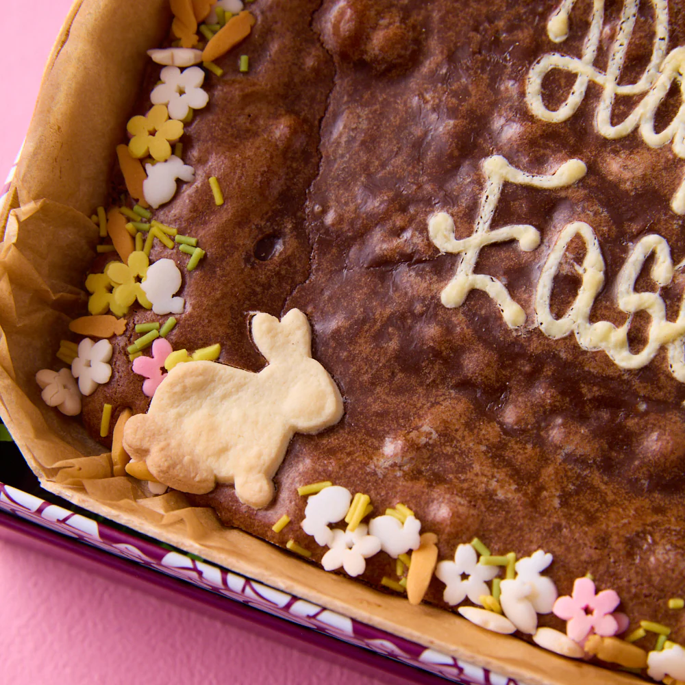 Personalised Easter Brownie Slab - Image 4