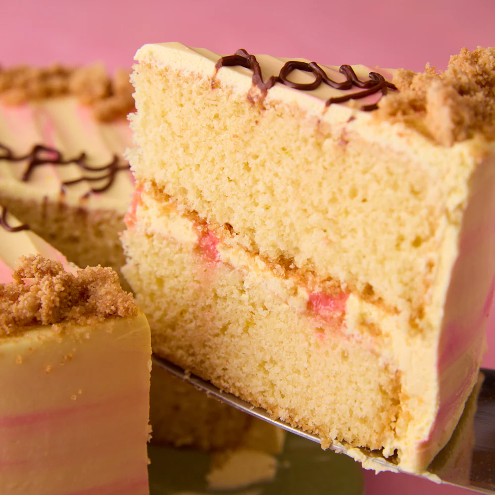 Personalised Rhubarb & Custard Cake - Image 4