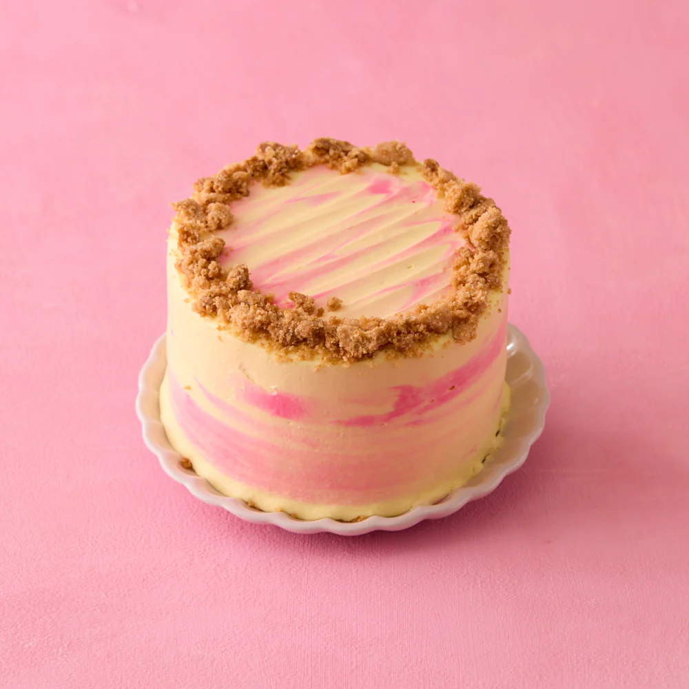 Rhubarb & Custard Cake - Image 4
