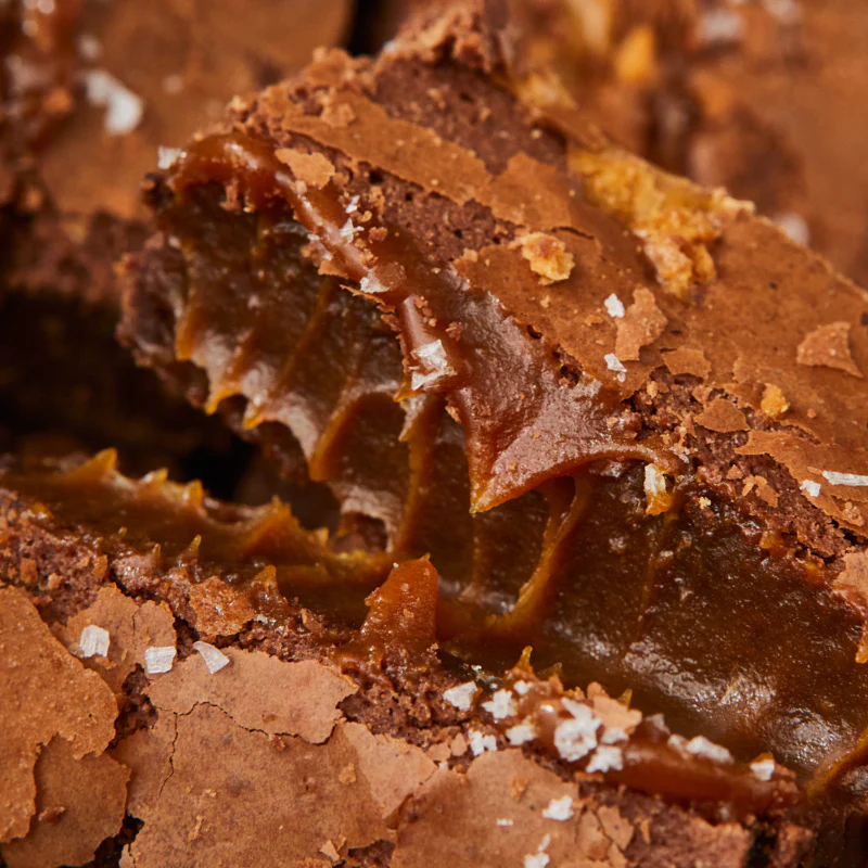 Salted Caramel Brownie Box of 12 - Image 3
