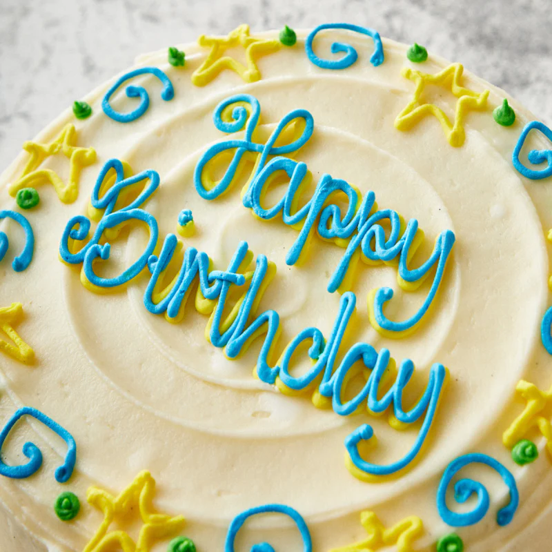 Stars & Swirls Cake - Image 3