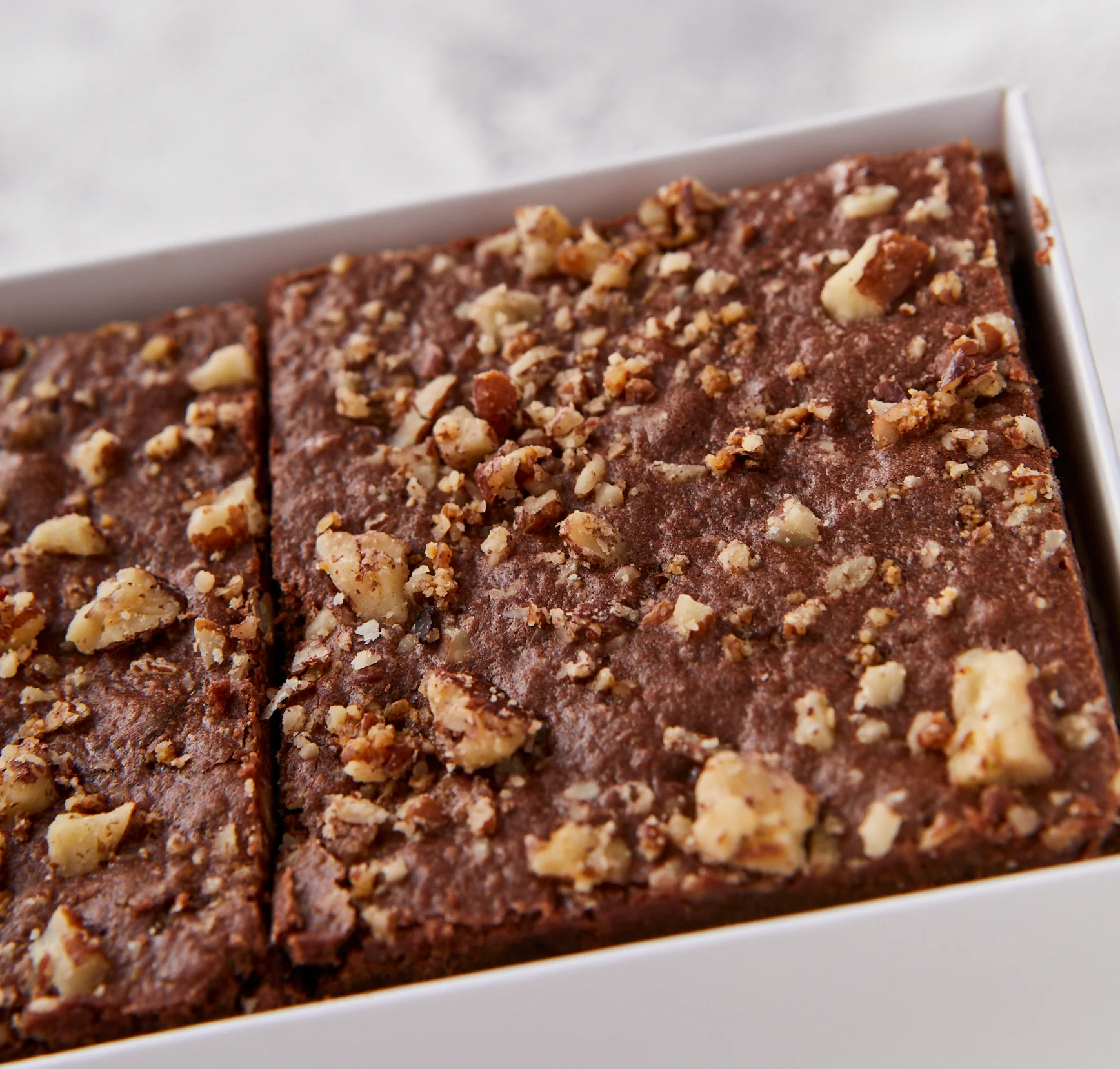 Vegan Pecan Brownie Box of 4 - Image 3